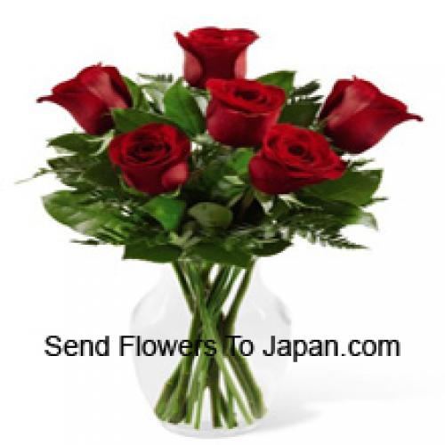 Cute 7 Red Roses