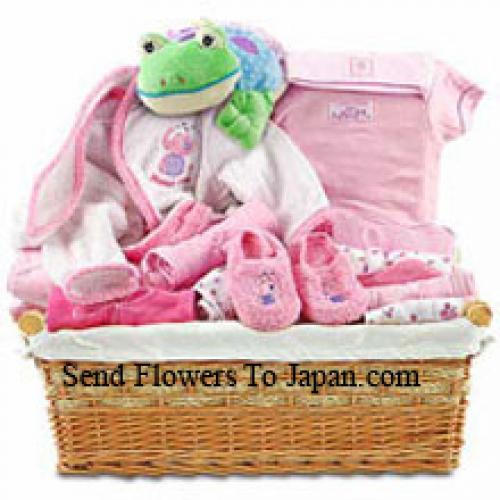 Baby Girl Essential Product Basket