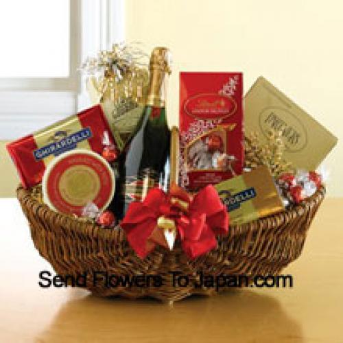 Traditional Snack and Wine Hamper